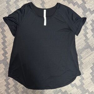 lululemon athletica Black Short Sleeve Tee